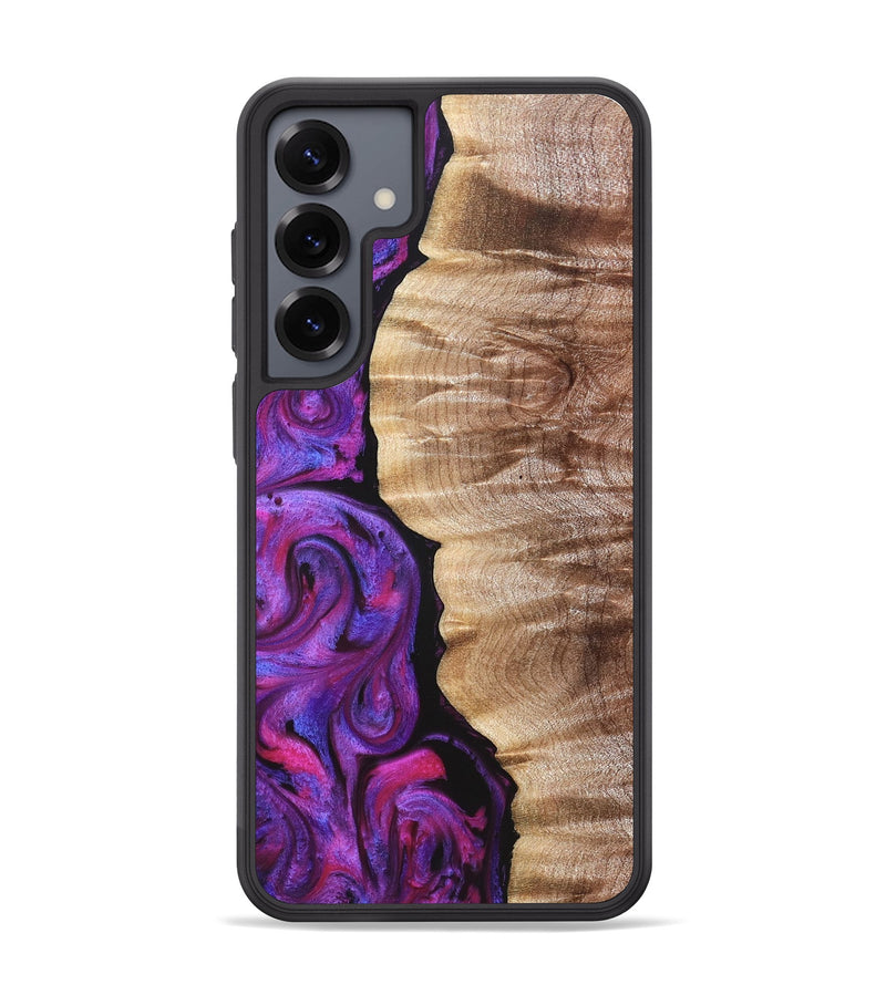 Galaxy S25 Plus Wood Phone Case - Eiden (Purple, 821675)