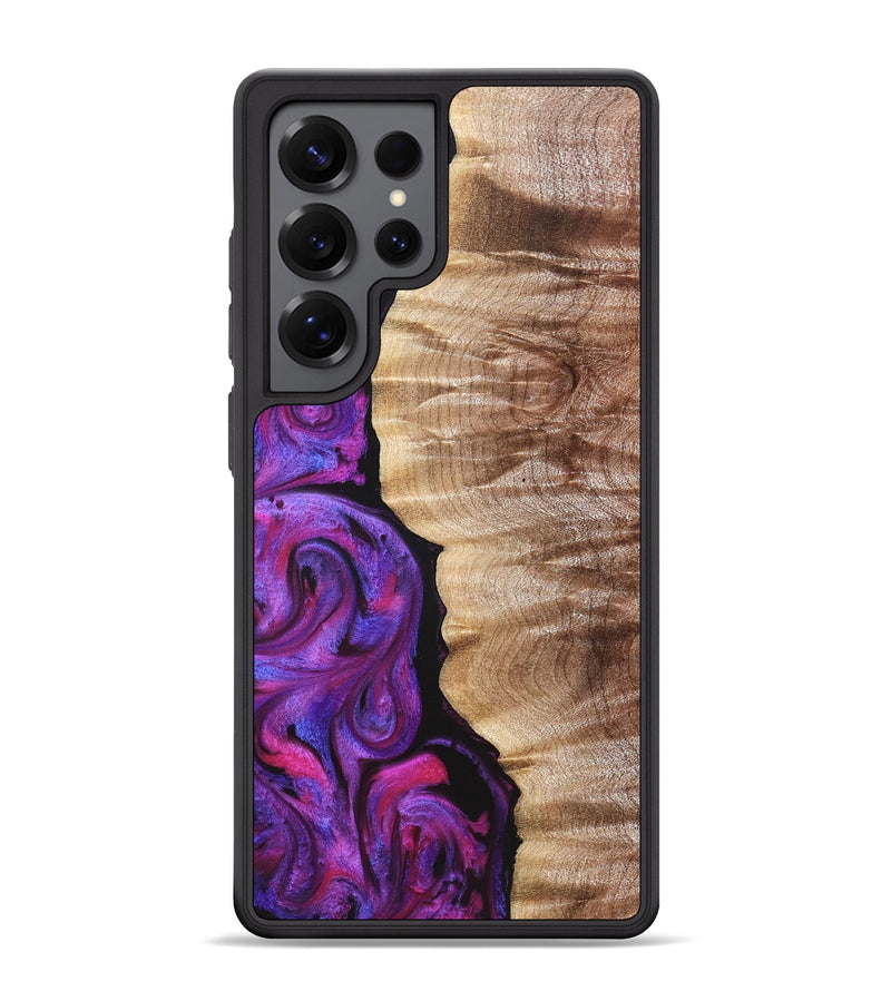 Galaxy S25 Ultra Wood Phone Case - Eiden (Purple, 821675)