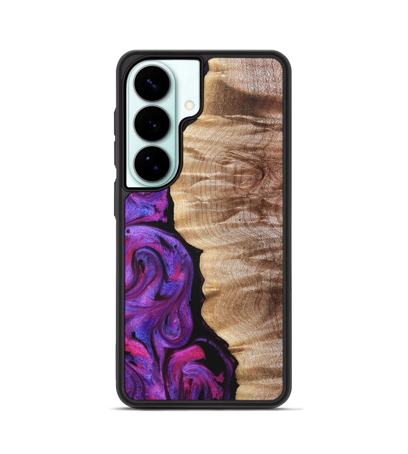 Galaxy S26 Wood Phone Case - Eiden (Purple, 821675)