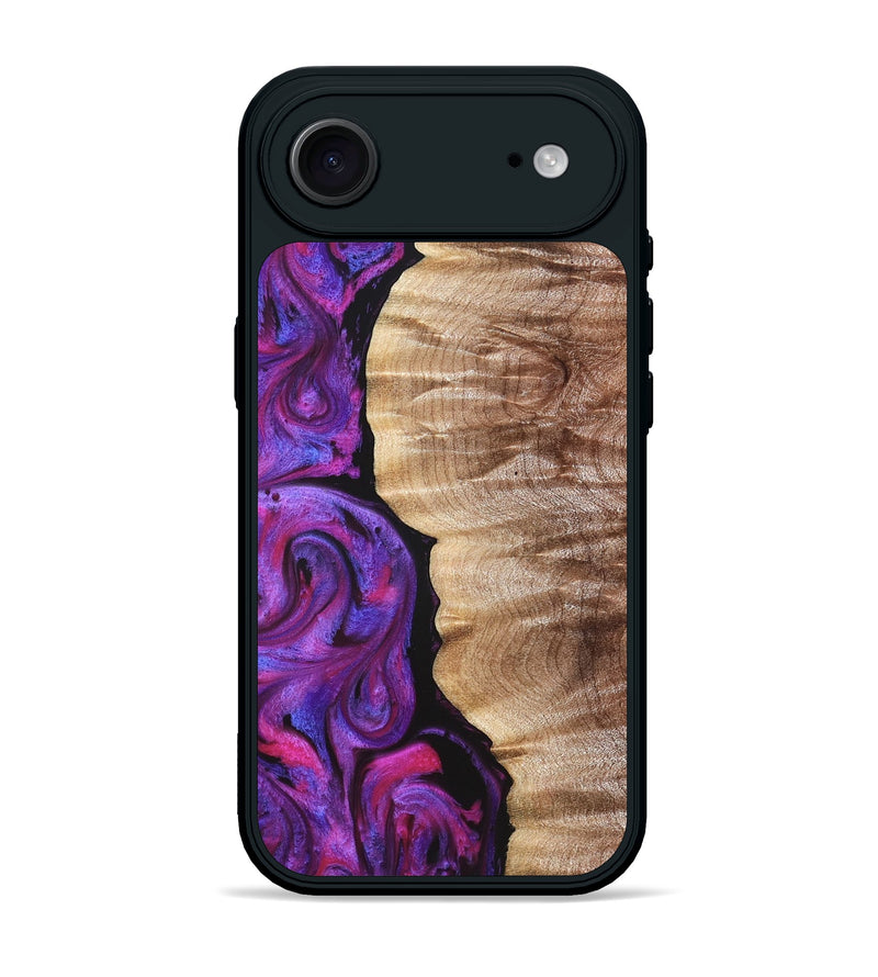 iPhone 17 Air Wood Phone Case - Eiden (Purple, 821675)