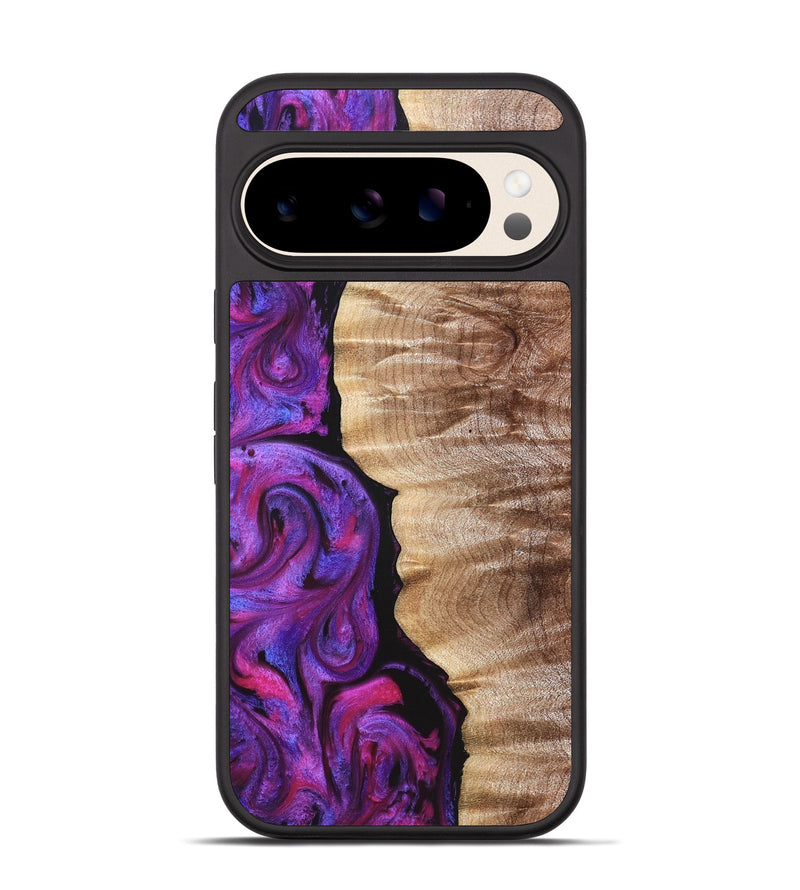 Pixel 10 Wood Phone Case - Eiden (Purple, 821675)
