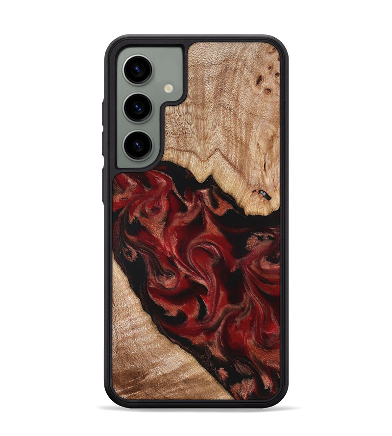 Galaxy S24 Plus Wood Phone Case - Cathy (Red, 821676)