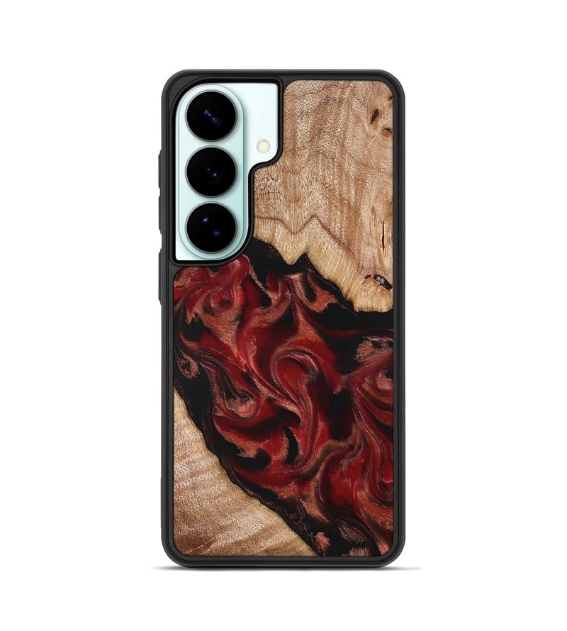 Galaxy S26 Wood Phone Case - Cathy (Red, 821676)