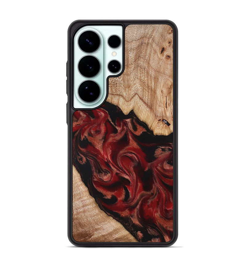 Galaxy S26 Ultra Wood Phone Case - Cathy (Red, 821676)