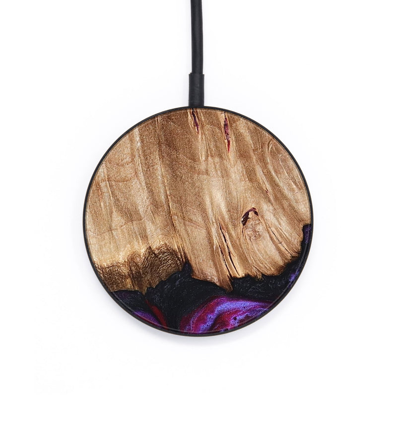 Circle Wood Wireless Charger - Kyree (Red, 821678)