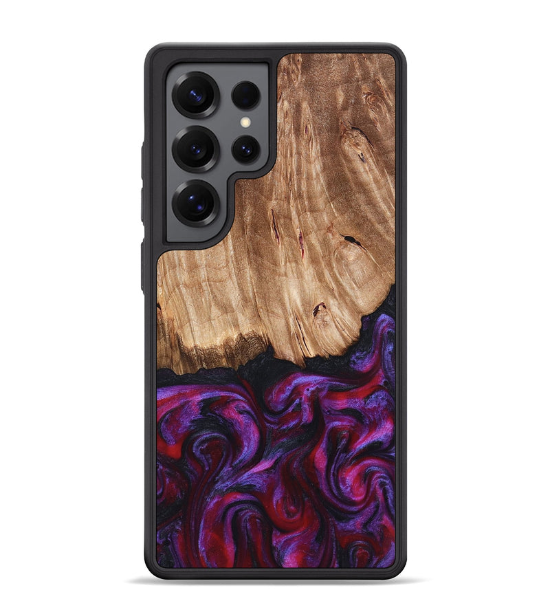 Galaxy S25 Ultra Wood Phone Case - Kyree (Red, 821678)