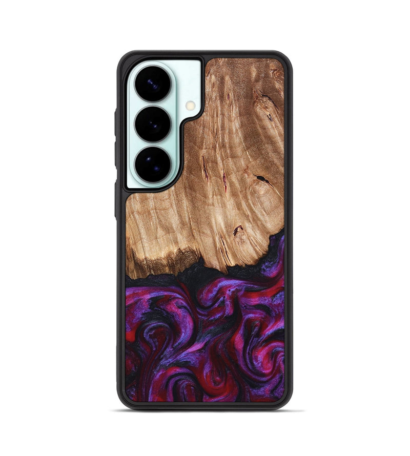 Galaxy S26 Wood Phone Case - Kyree (Red, 821678)