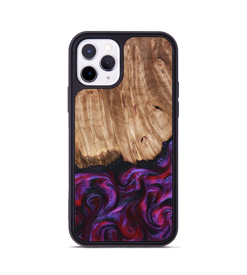 iPhone 11 Pro Wood Phone Case - Kyree (Red, 821678)
