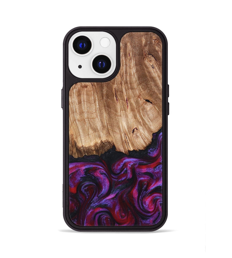 iPhone 13 Wood Phone Case - Kyree (Red, 821678)