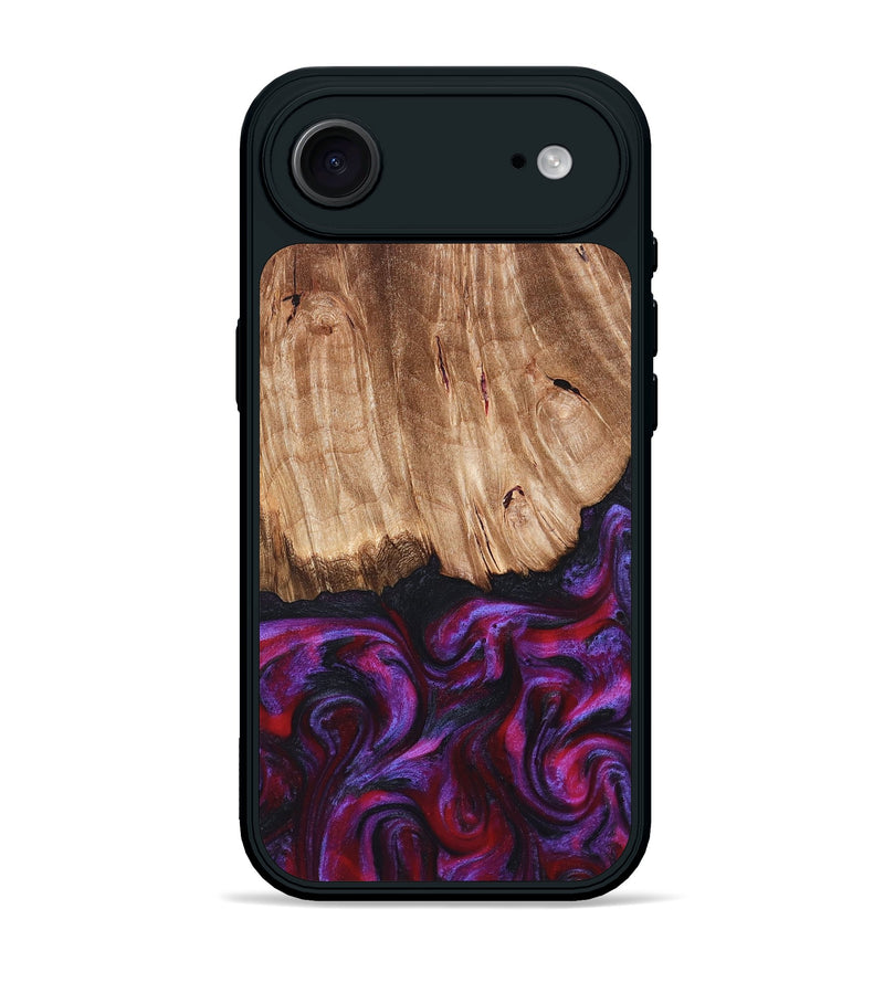 iPhone 17 Air Wood Phone Case - Kyree (Red, 821678)