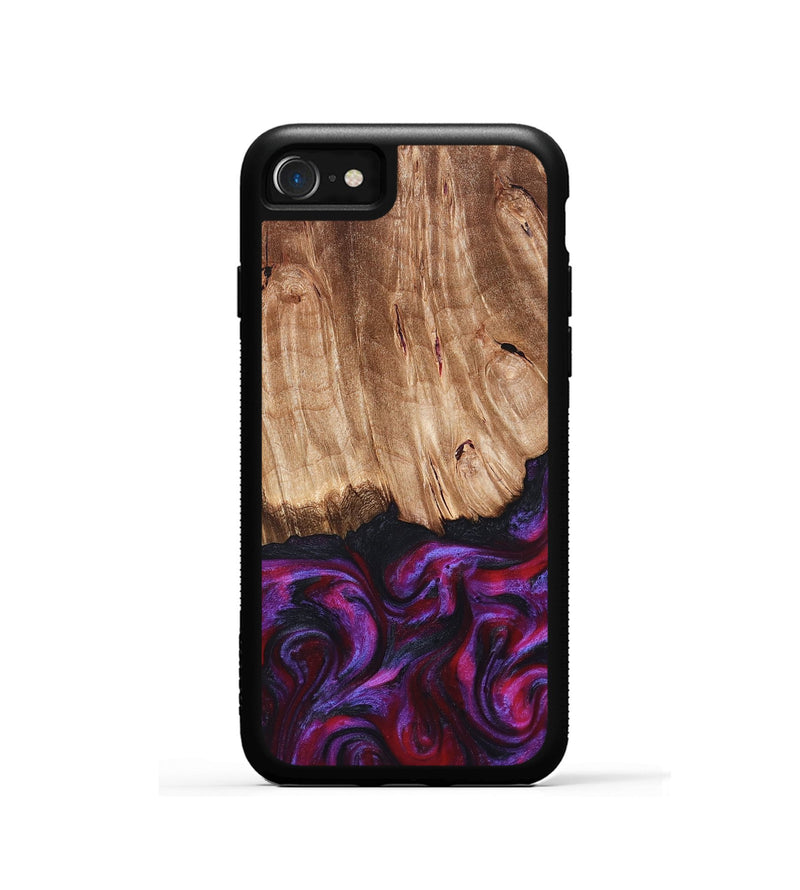iPhone SE Wood Phone Case - Kyree (Red, 821678)