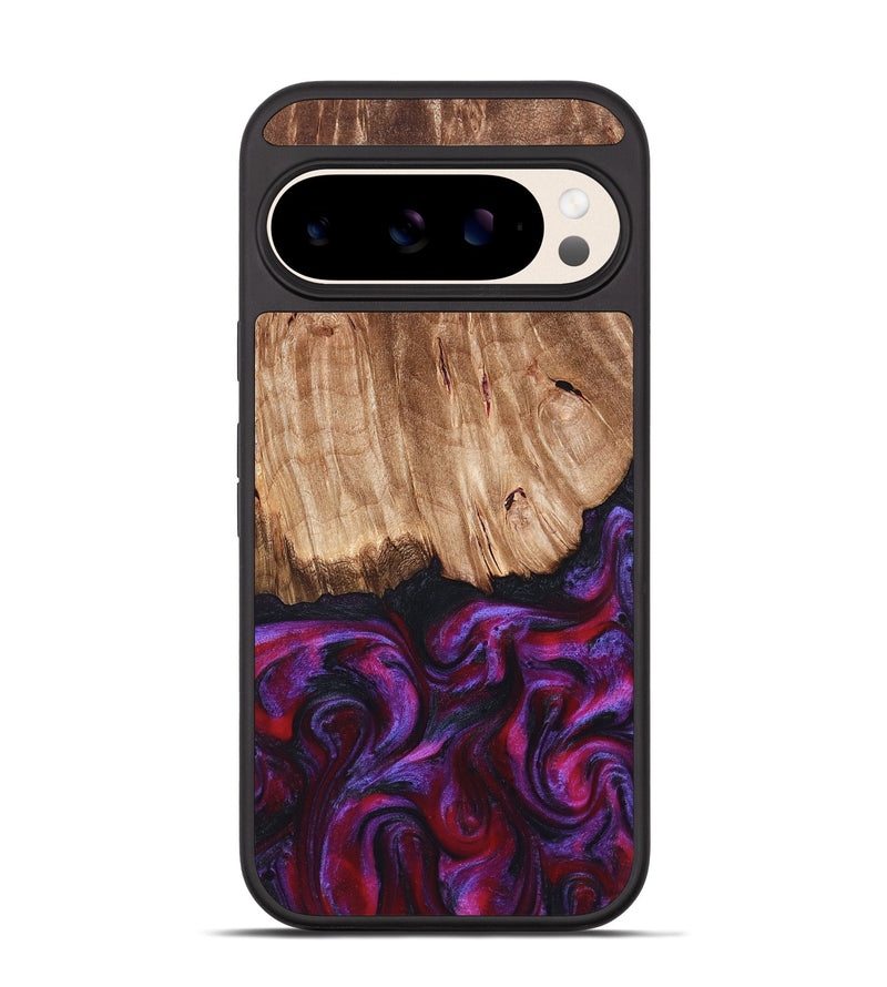 Pixel 10 Wood Phone Case - Kyree (Red, 821678)