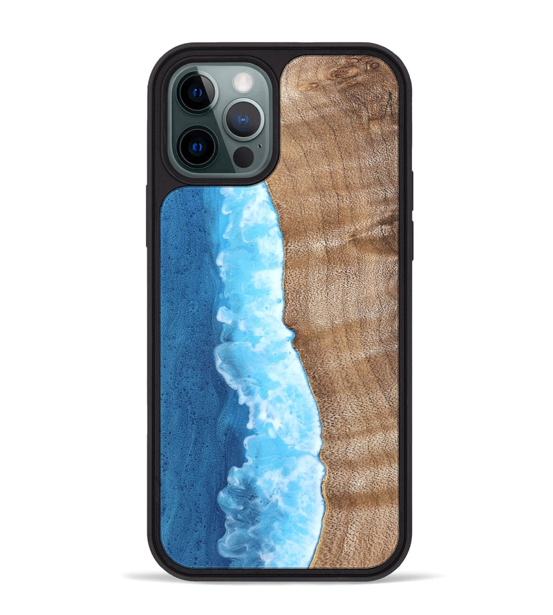 iPhone 12 Pro Max Wood Phone Case - Arrie (Coastal, 821681)