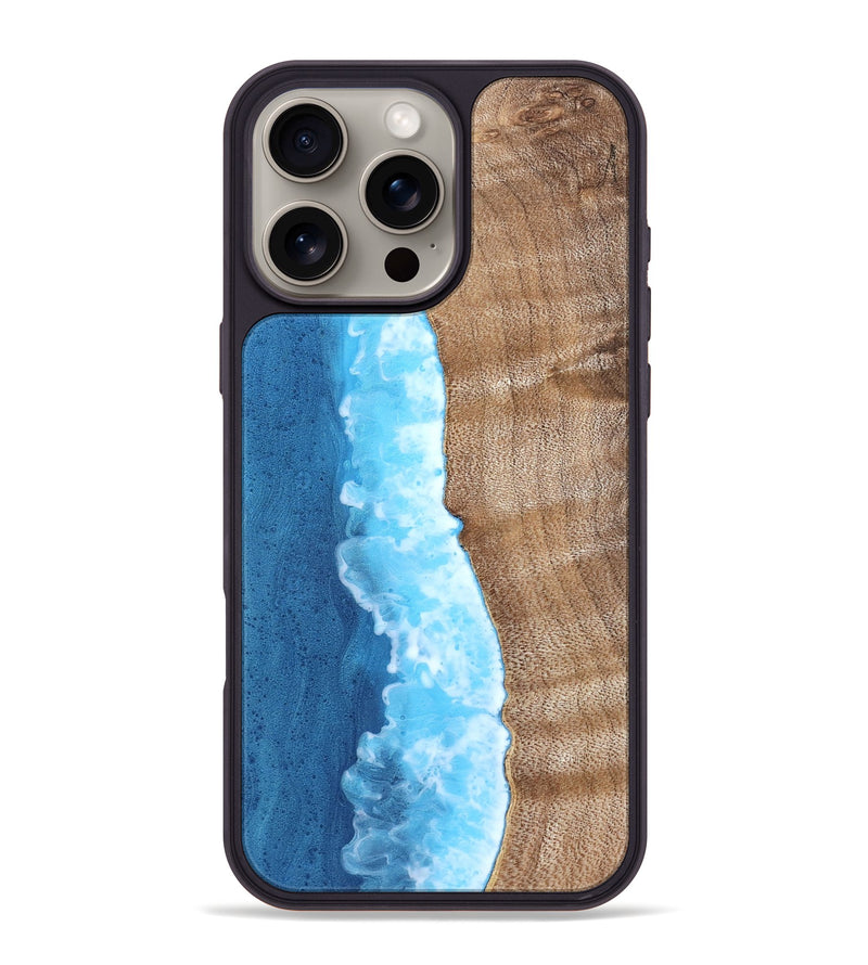 iPhone 16 Pro Max Wood Phone Case - Arrie (Coastal, 821681)