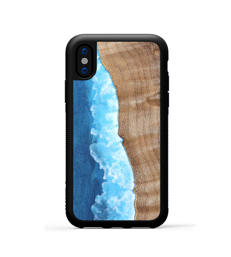iPhone Xs Wood Phone Case - Arrie (Coastal, 821681)
