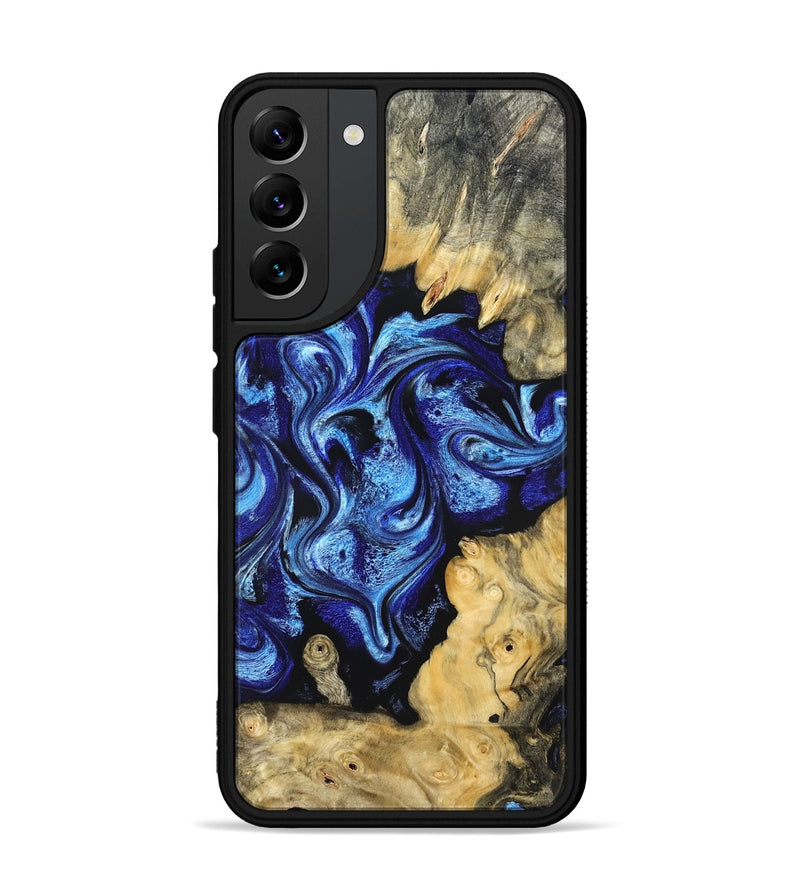 Galaxy S22 Plus Wood Phone Case - Lesia (Blue, 821689)