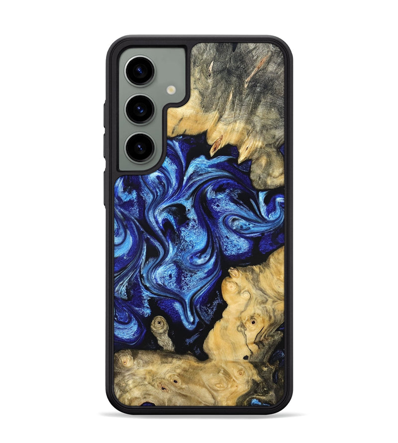 Galaxy S24 Plus Wood Phone Case - Lesia (Blue, 821689)