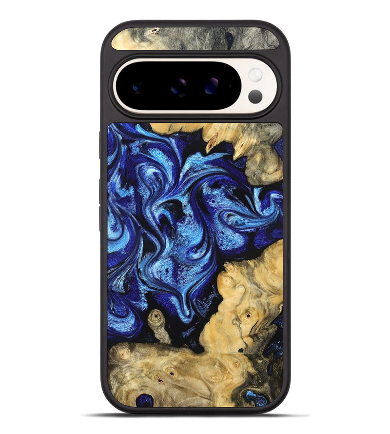 Pixel 9 Pro XL Wood Phone Case - Lesia (Blue, 821689)