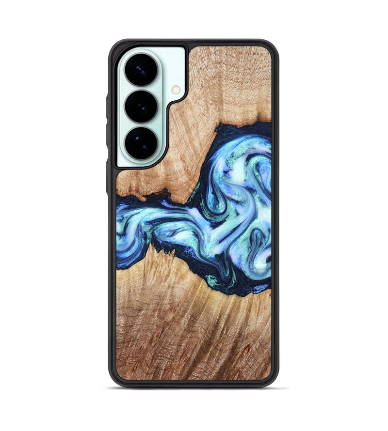Galaxy S26 Plus Wood Phone Case - Clay (Blue, 821690)