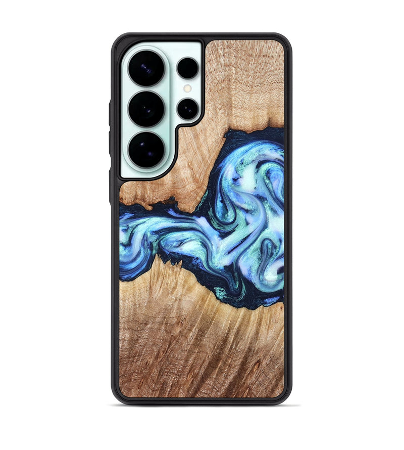 Galaxy S26 Ultra Wood Phone Case - Clay (Blue, 821690)