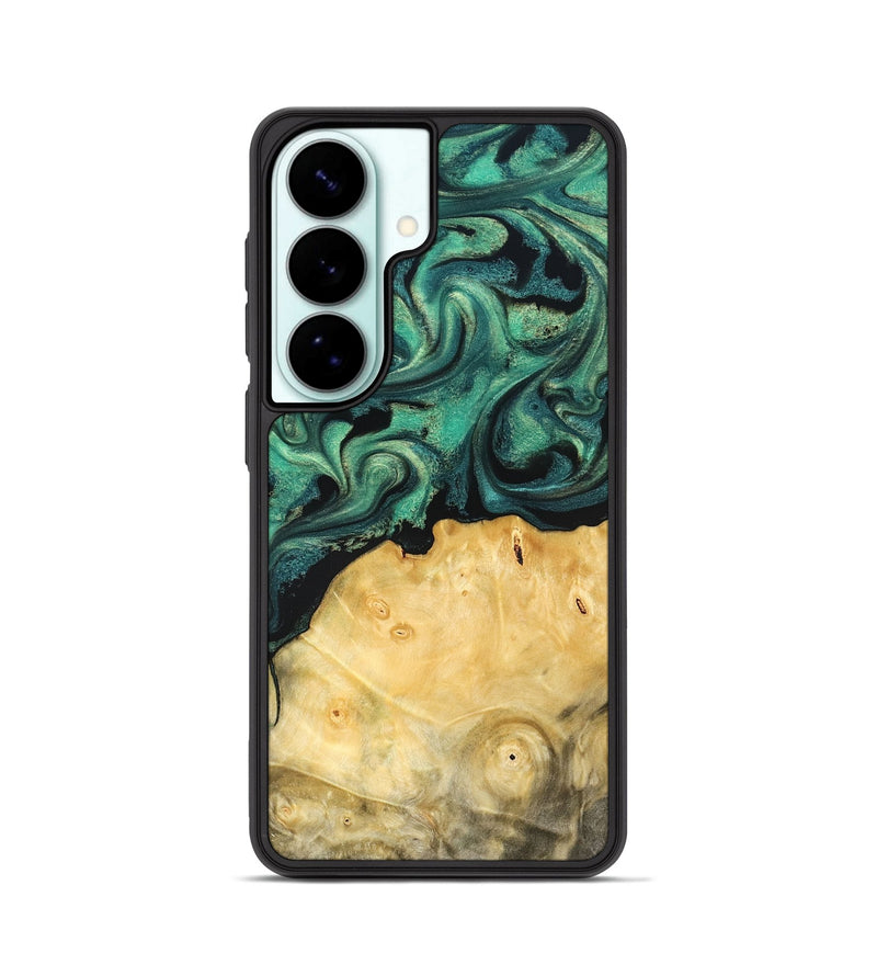 Galaxy S26 Wood Phone Case - Dortha (Green, 821694)