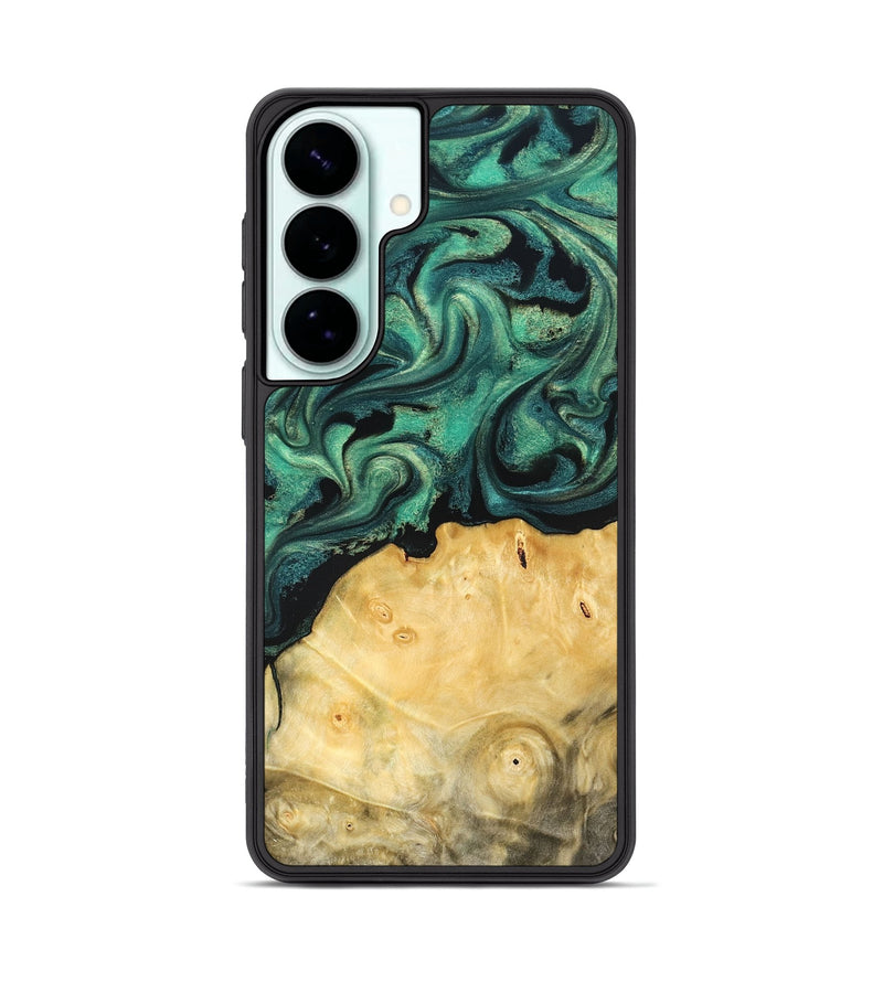 Galaxy S26 Plus Wood Phone Case - Dortha (Green, 821694)