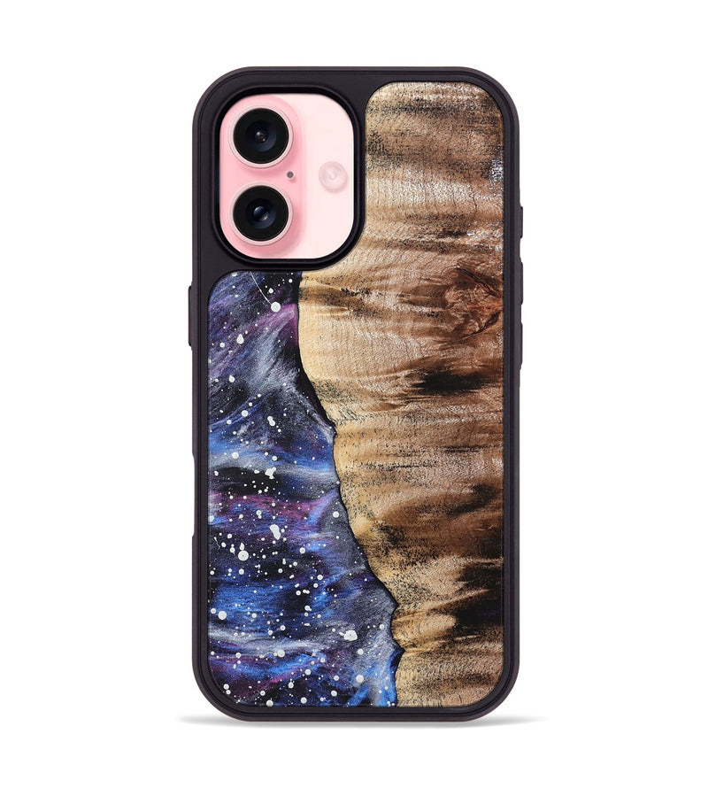 iPhone 16 Wood Phone Case - Merritt (Cosmos, 821703)