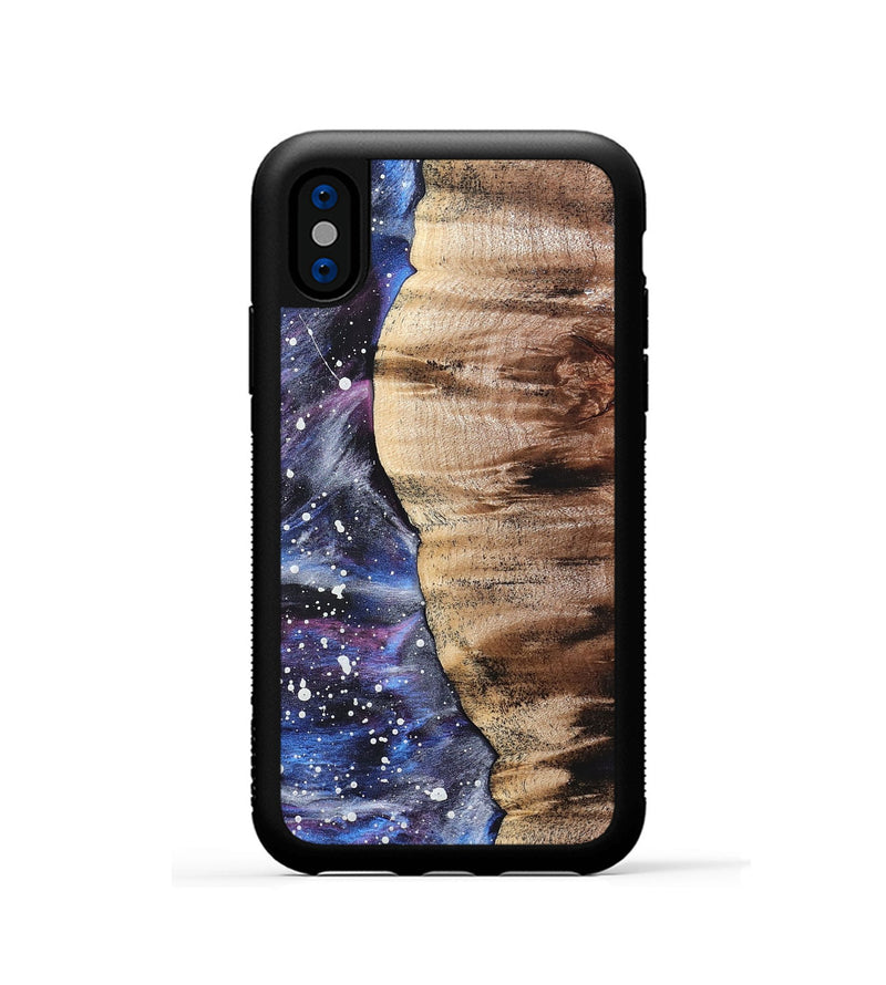iPhone Xs Wood Phone Case - Merritt (Cosmos, 821703)