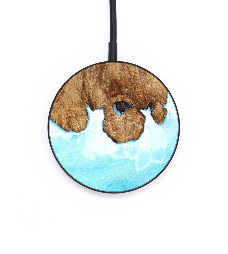 Circle Wood Wireless Charger - Karly (Coastal, 821708)