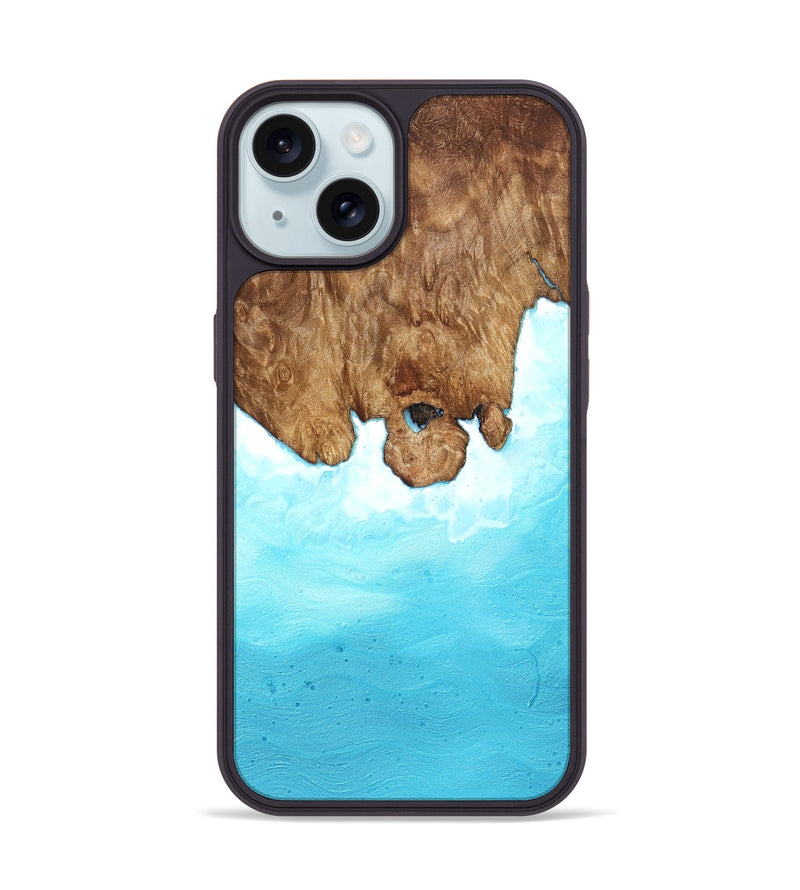 iPhone 15 Wood Phone Case - Karly (Coastal, 821708)