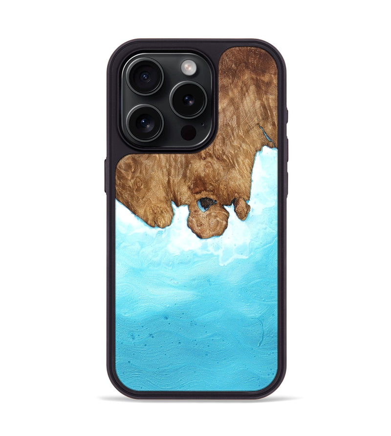 iPhone 15 Pro Wood Phone Case - Karly (Coastal, 821708)