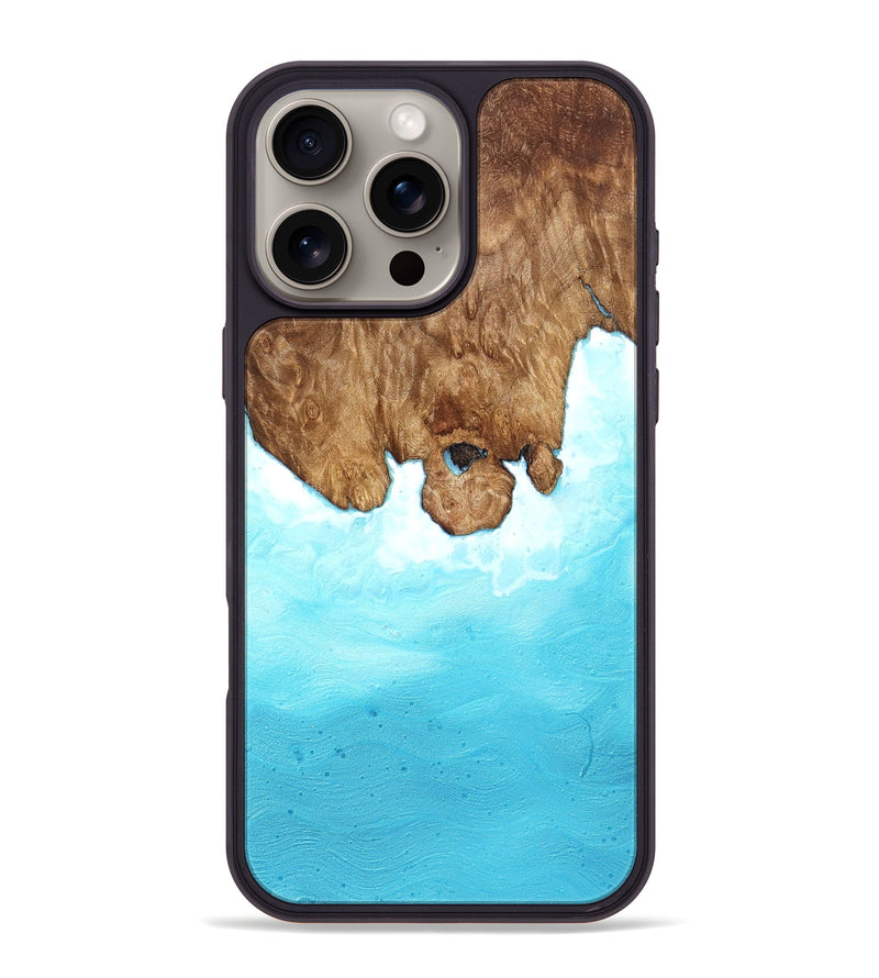 iPhone 16 Pro Max Wood Phone Case - Karly (Coastal, 821708)