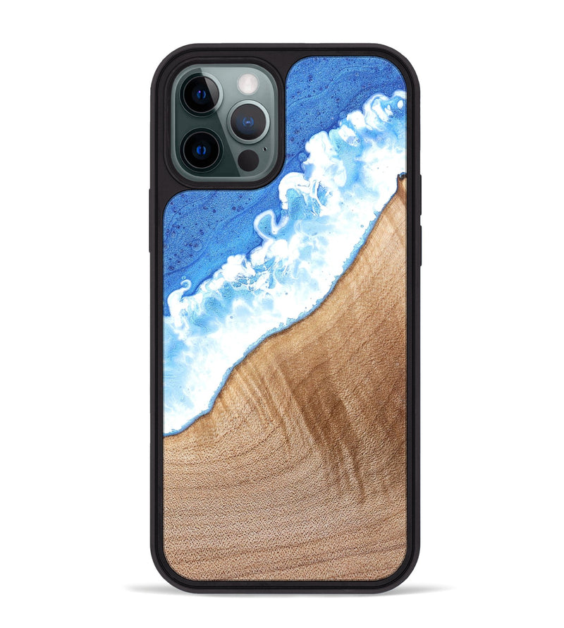 iPhone 12 Pro Max Wood Phone Case - Sammie (Coastal, 821709)