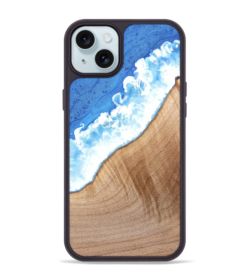 iPhone 15 Plus Wood Phone Case - Sammie (Coastal, 821709)
