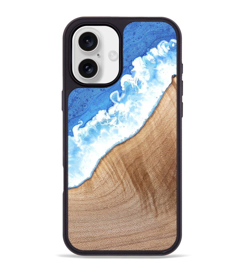 iPhone 16 Plus Wood Phone Case - Sammie (Coastal, 821709)