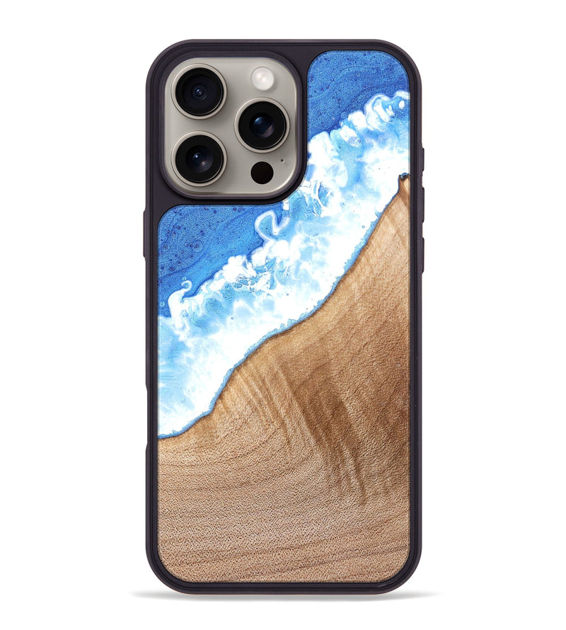 iPhone 16 Pro Max Wood Phone Case - Sammie (Coastal, 821709)