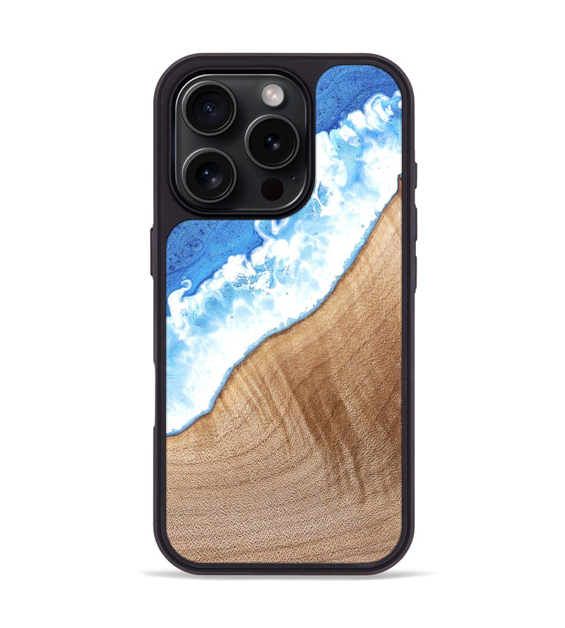 iPhone 16 Pro Wood Phone Case - Sammie (Coastal, 821709)