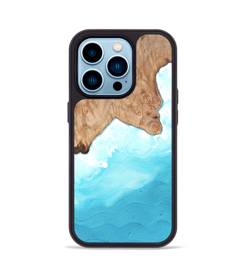 iPhone 14 Pro Wood Phone Case - Jalen (Coastal, 821710)