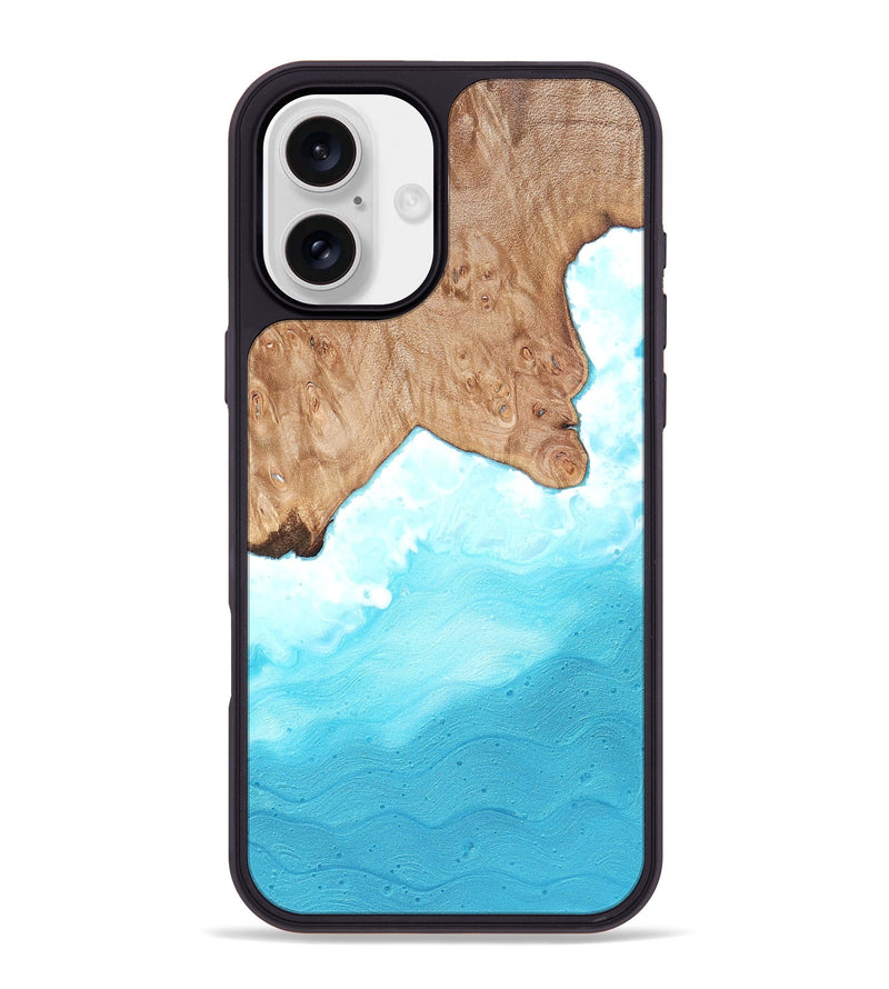 iPhone 16 Plus Wood Phone Case - Jalen (Coastal, 821710)