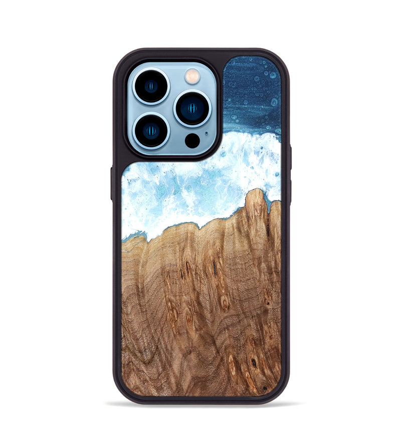 iPhone 14 Pro Wood Phone Case - Rosetta (Coastal, 821714)