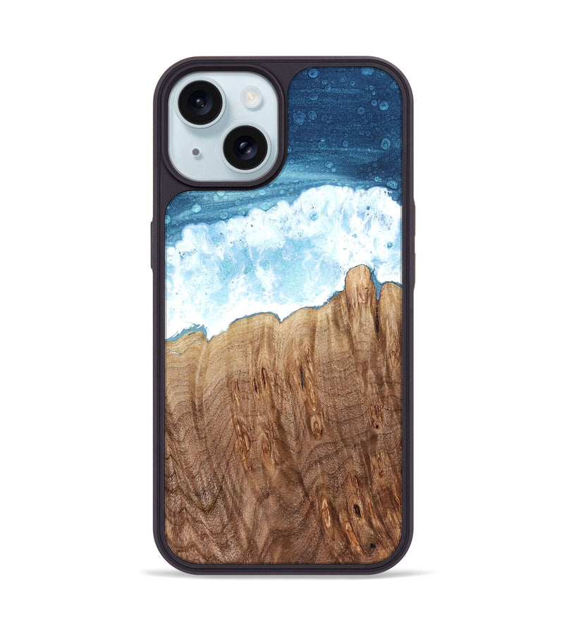 iPhone 15 Wood Phone Case - Rosetta (Coastal, 821714)