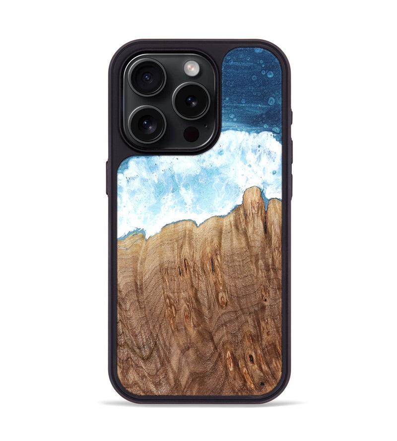iPhone 15 Pro Wood Phone Case - Rosetta (Coastal, 821714)
