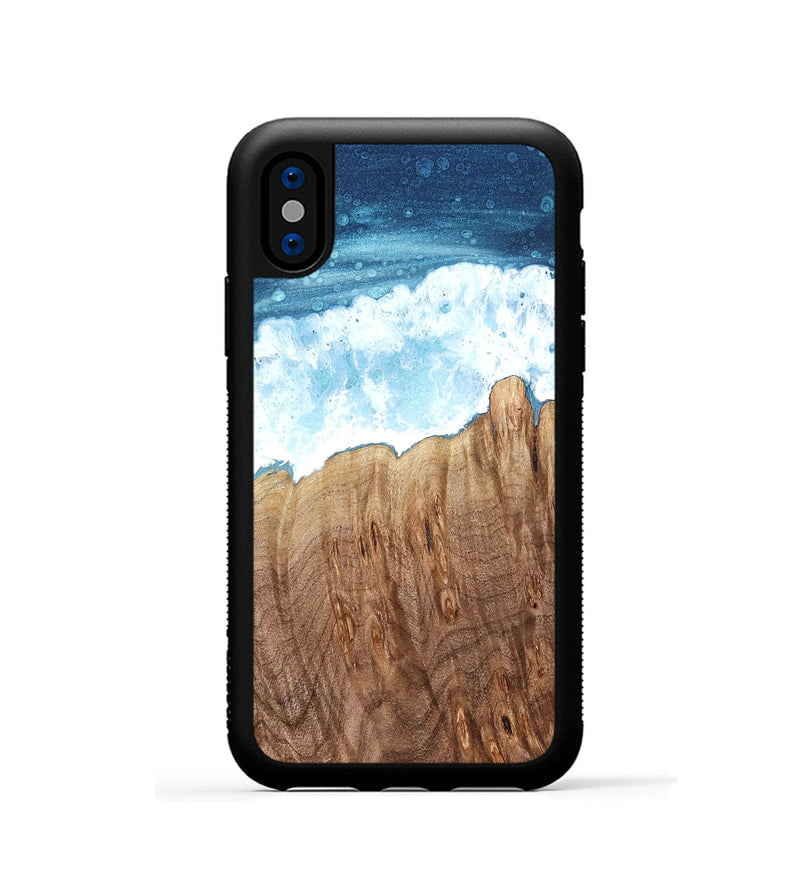 iPhone Xs Wood Phone Case - Rosetta (Coastal, 821714)
