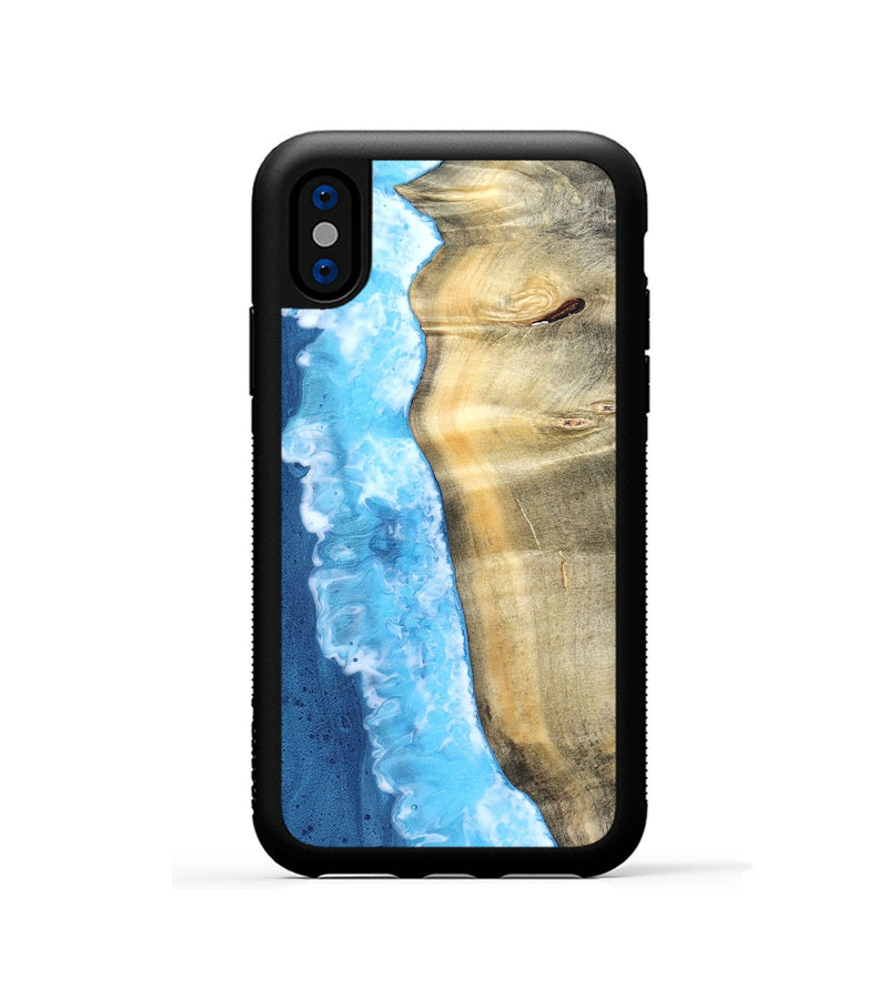 iPhone Xs Wood Phone Case - Elmore (Coastal, 821716)