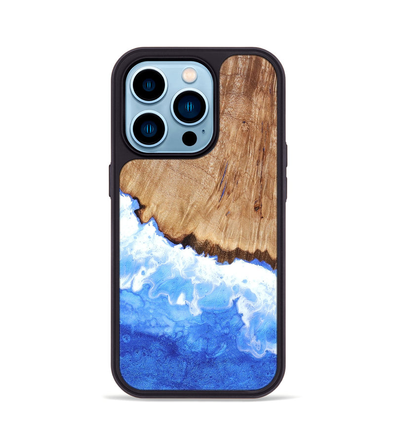 iPhone 14 Pro Wood Phone Case - Leda (Coastal, 821718)