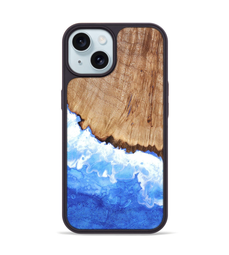 iPhone 15 Wood Phone Case - Leda (Coastal, 821718)