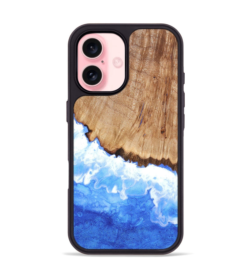 iPhone 16 Wood Phone Case - Leda (Coastal, 821718)