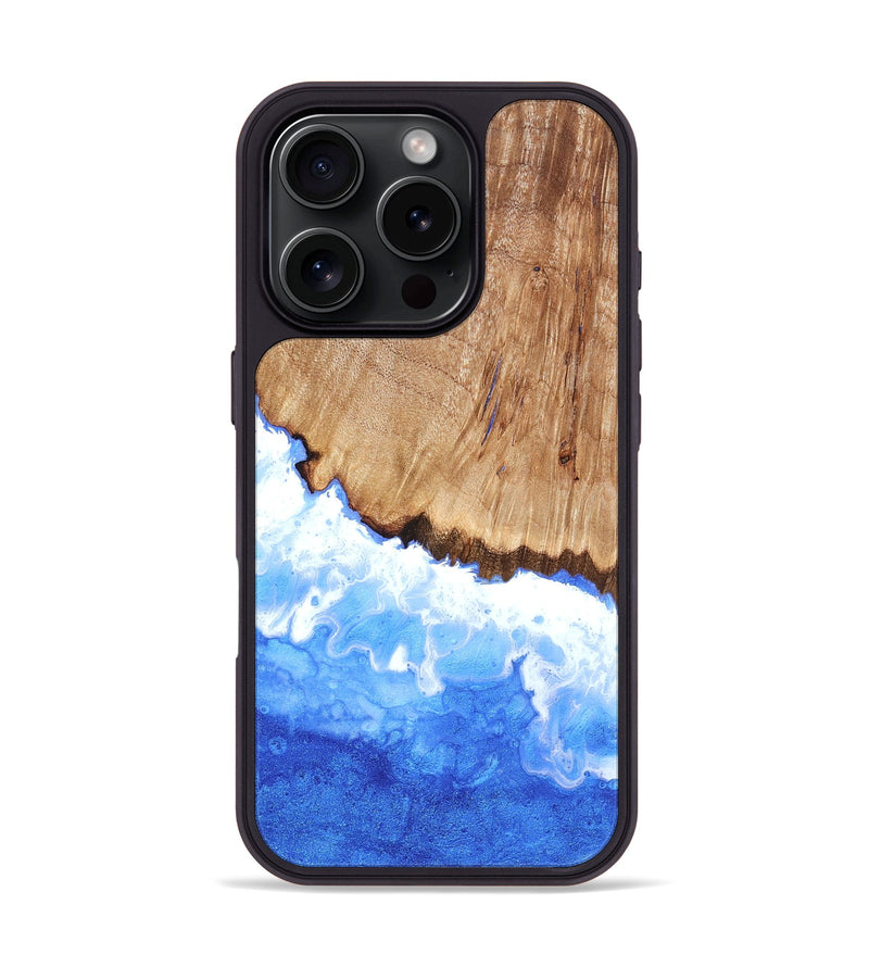 iPhone 16 Pro Wood Phone Case - Leda (Coastal, 821718)