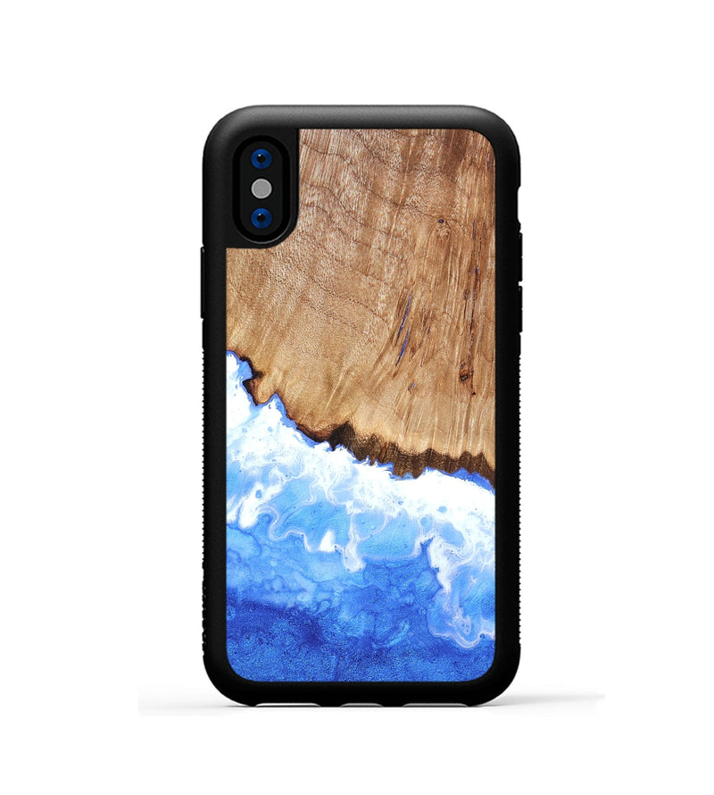 iPhone Xs Wood Phone Case - Leda (Coastal, 821718)