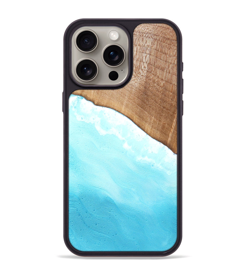 iPhone 15 Pro Max Wood Phone Case - Deana (Coastal, 821720)